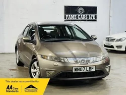 Grey Used 2007 Honda Civic EX Hatchback | £1,200 (Good price)