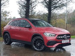 Red Used 2022 Mercedes GLA250 AMG Line Premium Plus SUV | £27,998 (Fair price)