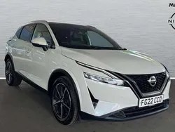 White Used 2022 Nissan Qashqai Tekna SUV | £17,555 (Fair price)