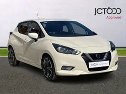 White Used 2021 Nissan Micra Acenta Hatchback | £10,387 (Fair price)