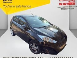 Black Used 2016 Ford Fiesta Zetec Hatchback | £9,488 (A bit pricey)