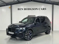 Black Used 2022 BMW X7 M Sport SUV | £56,995 (Fair price)