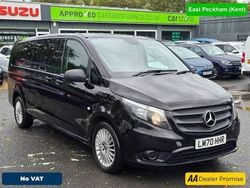 Black Used 2020 Mercedes Vito MPV | £31,999