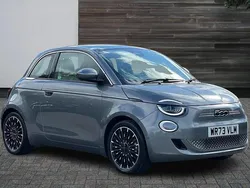 Grey Used 2023 Fiat 500e La Prima Hatchback | £17,990 (Fair price)