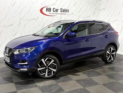 Blue Used 2018 Nissan Qashqai Tekna SUV | £11,999 (Fair price)