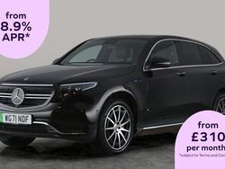 Black Used 2022 Mercedes EQC400 AMG line SUV | £21,479 (Good price)