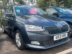 Quartz grey metallic Used 2021 Skoda Fabia SE Estate | £12,500 (Good price)