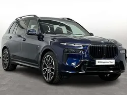 Blue Used 2024 BMW X7 M Sport SUV | £73,000 (Good price)