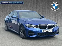 Blue Used 2019 BMW 320 M Sport Sedan | £19,699 (A bit pricey)
