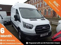 White Used 2021 Ford Transit Van | £16,000 (Good price)