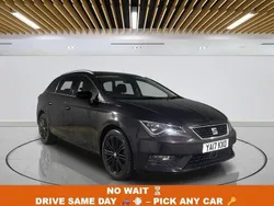 Purple Used 2017 Seat Leon ST XCELLENCE Estate | £8,449 (Fair price)