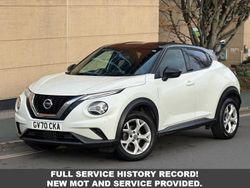 White Used 2021 Nissan Juke N-Connecta SUV | £10,995 (Fair price)