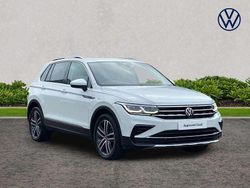 White Used 2023 VW Tiguan Elegance SUV | £26,250 (Fair price)