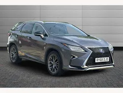 Grey Used 2019 Lexus RX450h Sport Line SUV | £26,990 (Fair price)