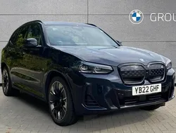 Black Used 2022 BMW iX3 M Sport SUV | £30,495 (Fair price)