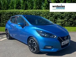 Blue Used 2022 Nissan Micra Acenta Hatchback | £12,195 (Fair price)