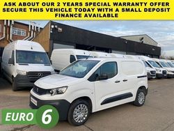 White Used 2020 Peugeot Partner Van | £9,588 (Fair price)