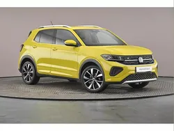 Yellow Used 2024 VW T-Cross R-line SUV | £23,781 (A bit pricey)