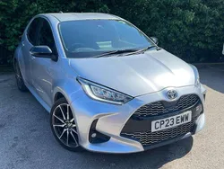 Silver Used 2022 Toyota Yaris Hybrid Sport Hatchback | £18,499 (A bit pricey)