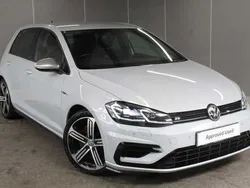 Silver Used 2018 VW Golf VII R Hatchback | £19,495 (Fair price)