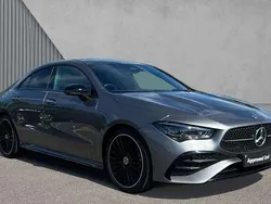 Grey Used 2024 Mercedes CLA220 AMG Line Premium Plus Sedan | £33,708 (A bit pricey)
