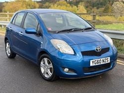 Blue Used 2010 Toyota Yaris Hatchback | £1,995 (Good price)