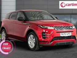 Red Used 2022 Land Rover Range Rover evoque R-Dynamic Estate | £22,765 (Fair price)