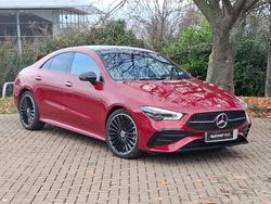 Red Used 2024 Mercedes CLA220 AMG Line Premium Plus Sedan | £34,698 (Expensive)