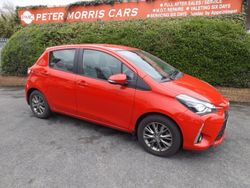 Red Used 2017 Toyota Yaris Hatchback | £8,695 (Fair price)