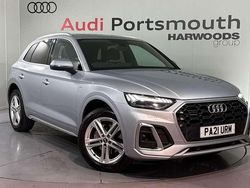 Silver Used 2021 Audi Q5 S-Line SUV | £38,990