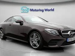 Red Used 2019 Mercedes E350 AMG line Coupe | £21,200 (Fair price)