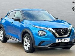 Blue Used 2021 Nissan Juke N-Connecta SUV | £11,386 (Good price)