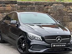 Black Used 2017 Mercedes CLA220 AMG line Sedan | £13,495 (Fair price)