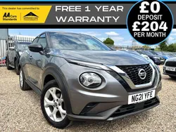 Grey Used 2021 Nissan Juke N-Connecta SUV | £10,740 (Good price)