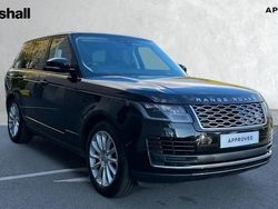 Black Used 2021 Land Rover Range Rover Vogue SUV | £48,145 (Expensive)