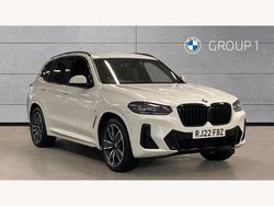 White Used 2022 BMW X3 M Sport SUV | £34,450 (A bit pricey)
