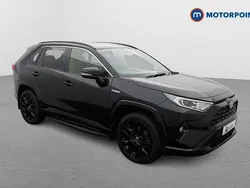 Black Used 2021 Toyota RAV4 Hybrid Edition SUV | £28,949 (A bit pricey)
