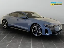 Grey Used 2022 Audi e-tron GT quattro Comfort Sedan | £48,495 (Good price)