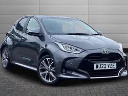 Grey Used 2022 Toyota Yaris Hybrid Hatchback | £19,095 (A bit pricey)