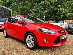 Red Used 2014 Ford Focus Titanium Hatchback | £4,995 (Fair price)