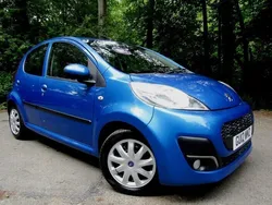 Blue Used 2012 Peugeot 107 Active Hatchback | £2,995 (Good price)