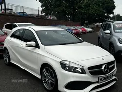White Used 2016 Mercedes A160 AMG line Hatchback | £11,350 (A bit pricey)