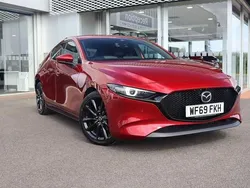 Red Used 2019 Mazda 3 Inclusive Hatchback | £14,446 (Fair price)