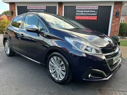 Blue Used 2016 Peugeot 208 Allure Hatchback | £5,799 (Fair price)