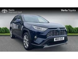Blue Used 2021 Toyota RAV4 Hybrid SUV | £25,561 (Fair price)