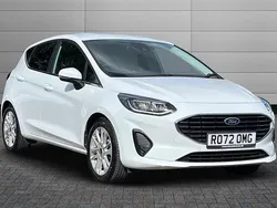 Frozen white Used 2022 Ford Fiesta Titanium Hatchback | £13,500 (Good price)