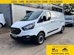 Frozen white (solid colour) Used 2022 Ford Transit Custom | £13,690 (Good price)