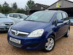 Blue Used 2009 Vauxhall Zafira MPV | £1,999 (Good price)