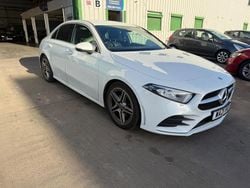 White Used 2021 Mercedes A220 AMG line Sedan | £16,990 (Fair price)
