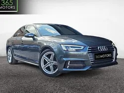 Grey Used 2016 Audi A4 S-Line Sedan | £15,490 (Fair price)